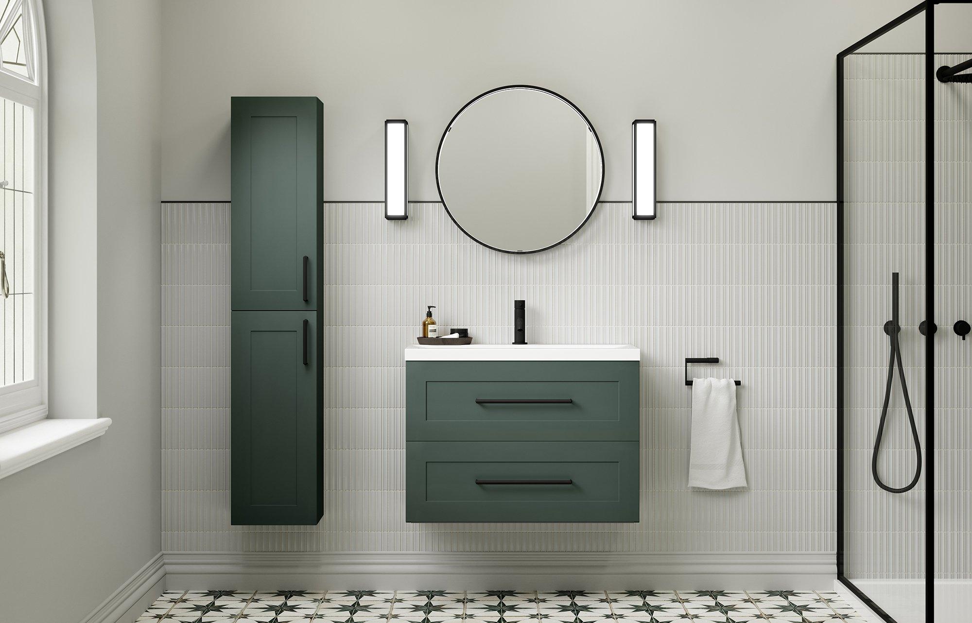 Hero-Zaneti-Clarity-Super-Matt-Boston-Green-Bathroom-Furniture