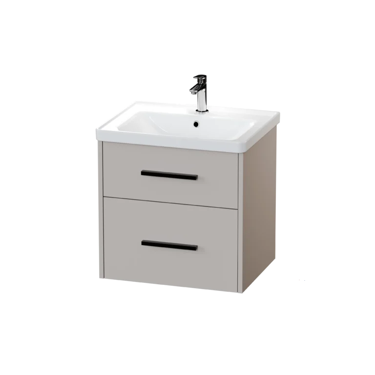 600 Wall Hung Two Drawer Basin Unit