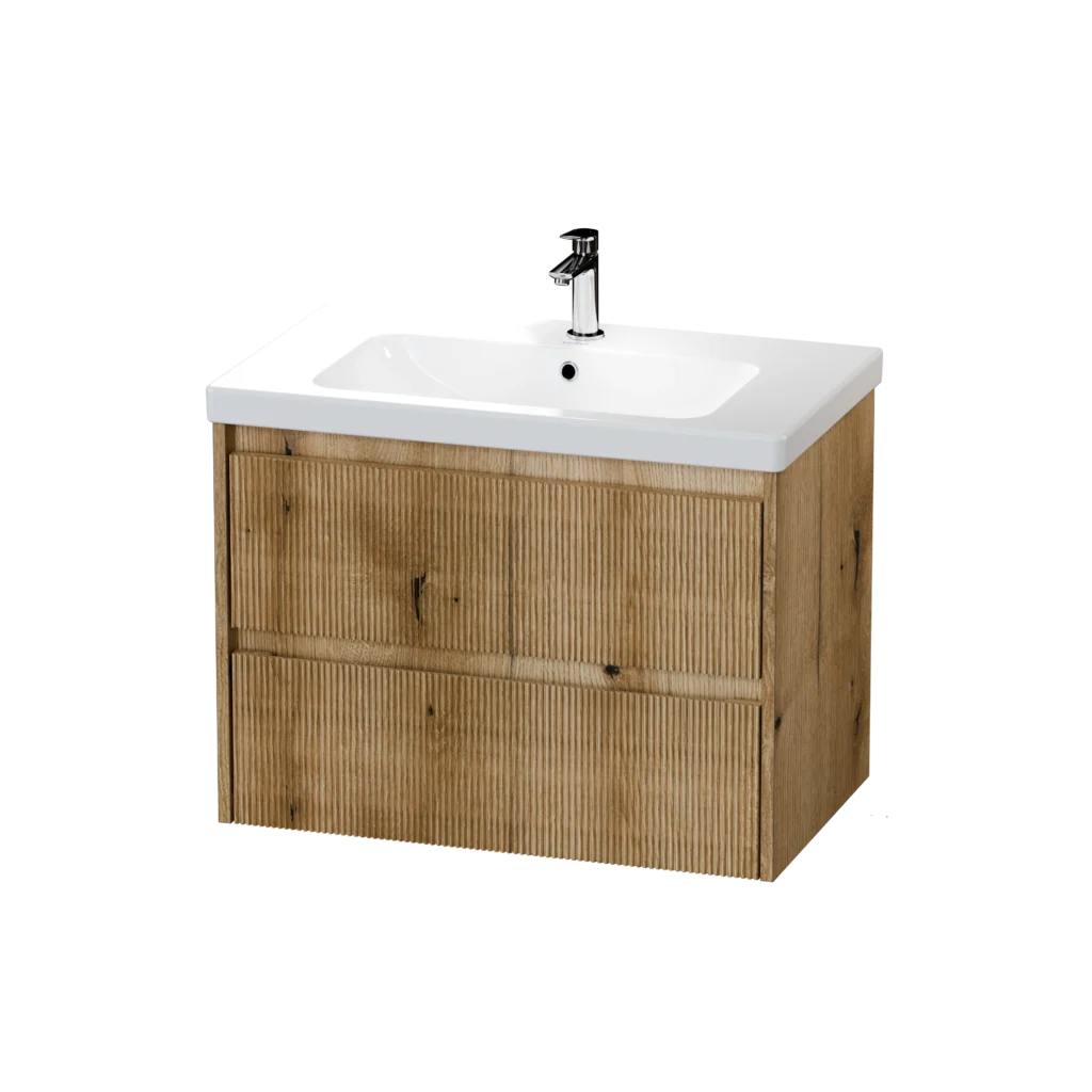 800 Wall Hung Two Drawer Basin Unit